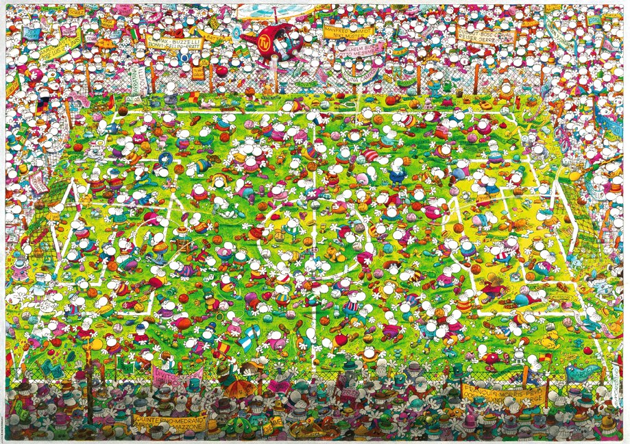 Mordillo: Crazy World Cup - 4000pc Jigsaw Puzzle By Heye  			  					NEW