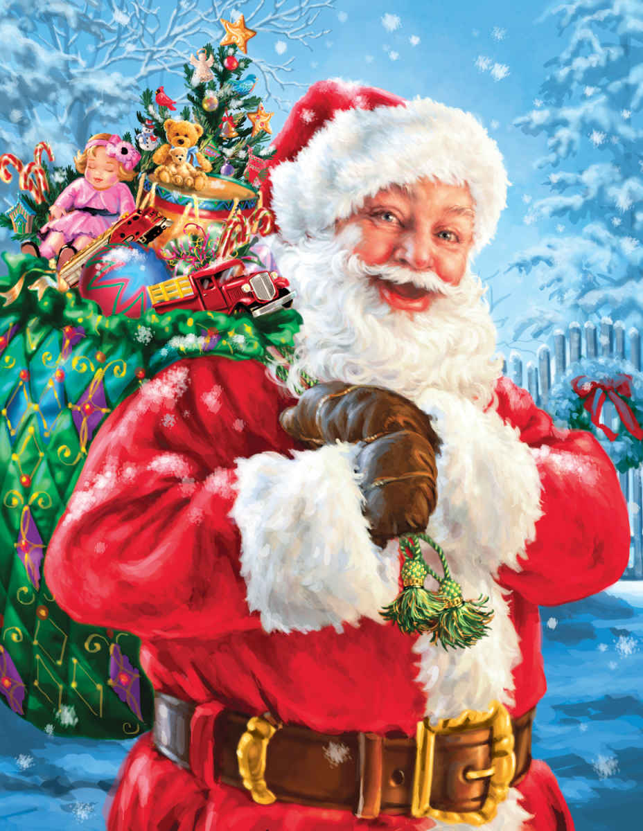 Santa's Magic Bag - 400pc Jigsaw Puzzle By Springbok