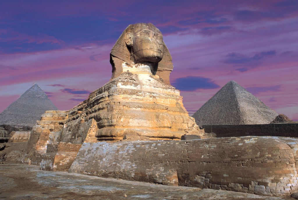 Pyramids Of Giza, Egypt - 1000pc Jigsaw Puzzle by Tomax