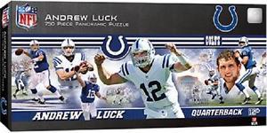 NFL: Andrew Luck - 750pc Panoramic Jigsaw Puzzle By Masterpieces