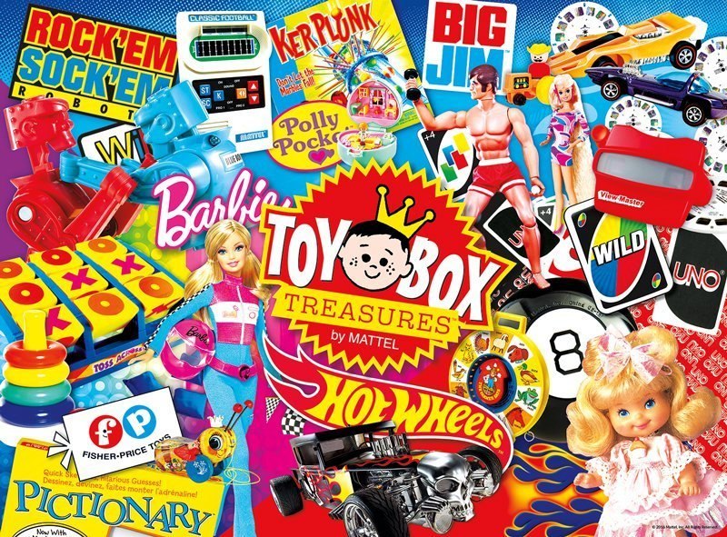 Toy Box Treasures - 1000pc Jigsaw Puzzle by Buffalo Games