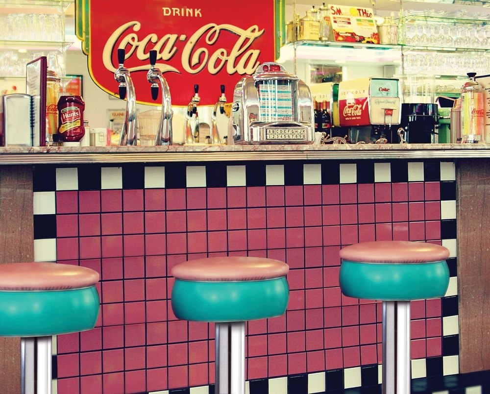 Coca-Cola Soda Shop - 1000pc Jigsaw Puzzle by Springbok