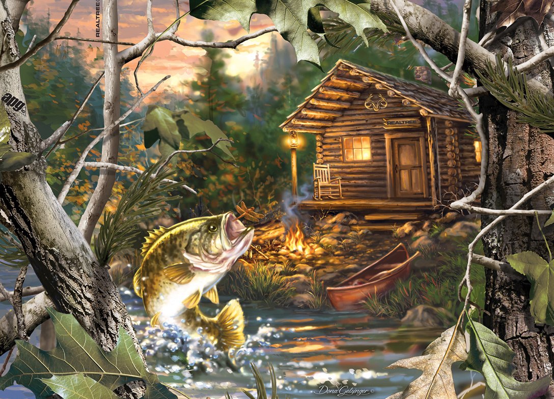 Realtree: The One That Got Away - 1000pc Jigsaw Puzzle by Masterpieces
