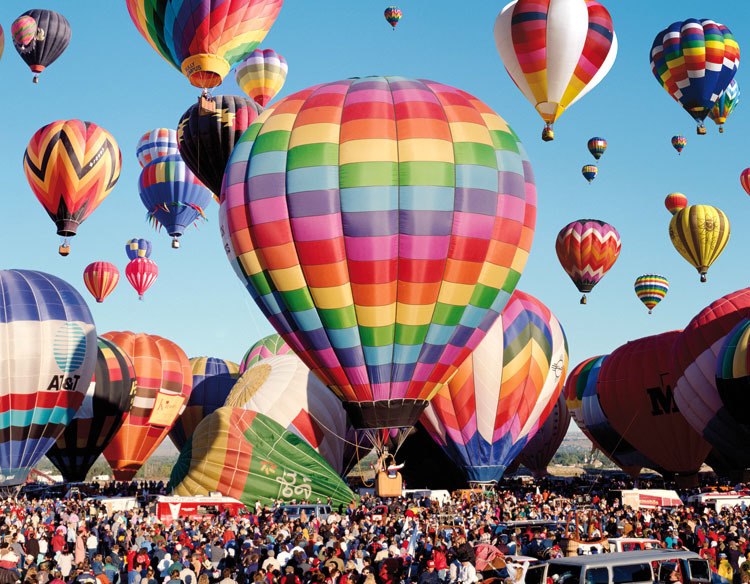Albuquerque Balloon Fiesta - 300pc Jigsaw Puzzle by Lafayette Puzzle Factory