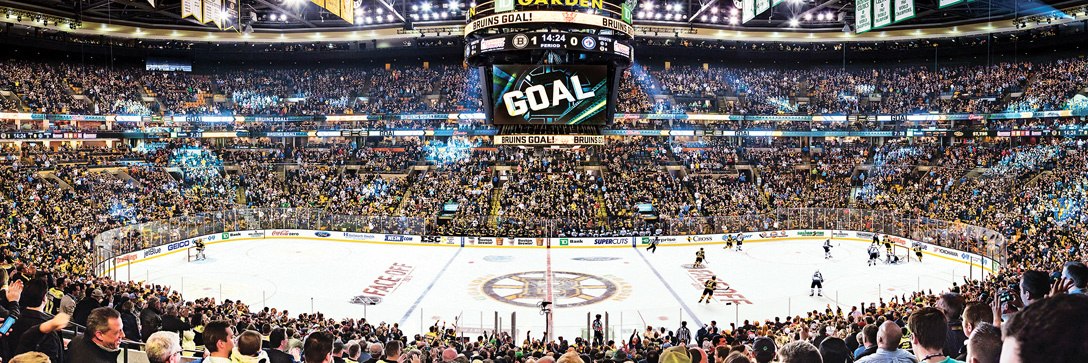 NHL: Boston Bruins - 1000pc Panoramic Jigsaw Puzzle by Masterpieces