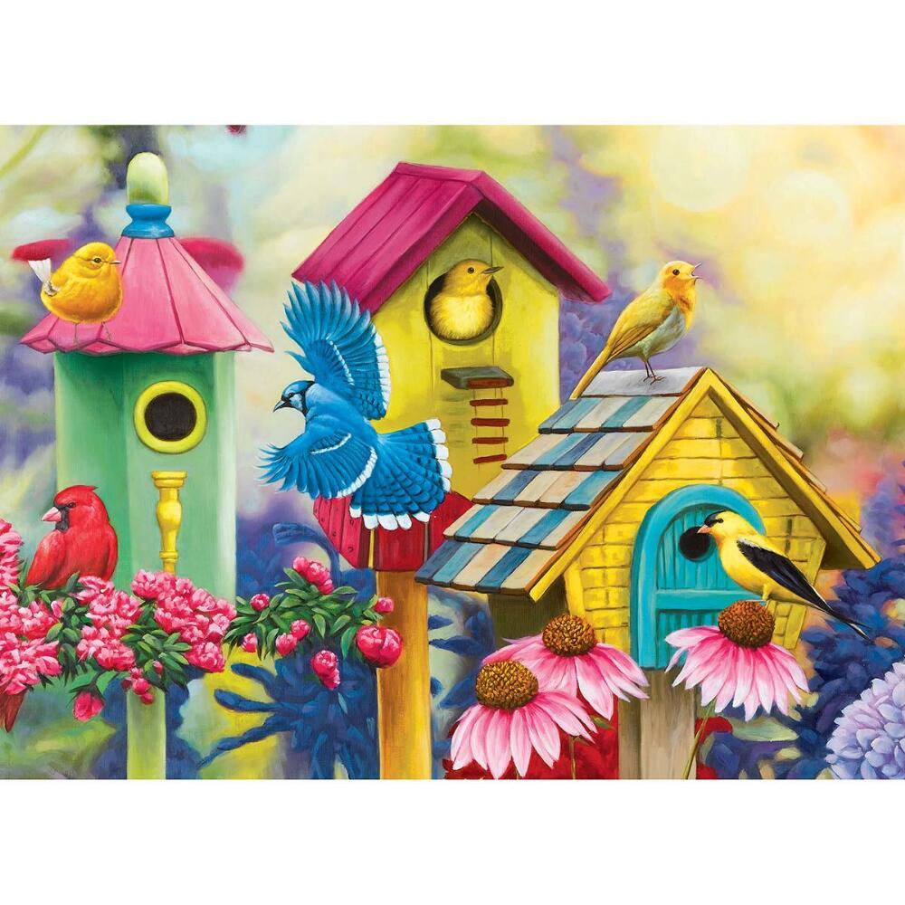 Friendly Neighbors II - 1000pc Jigsaw Puzzle by Lafayette Puzzle Factory
