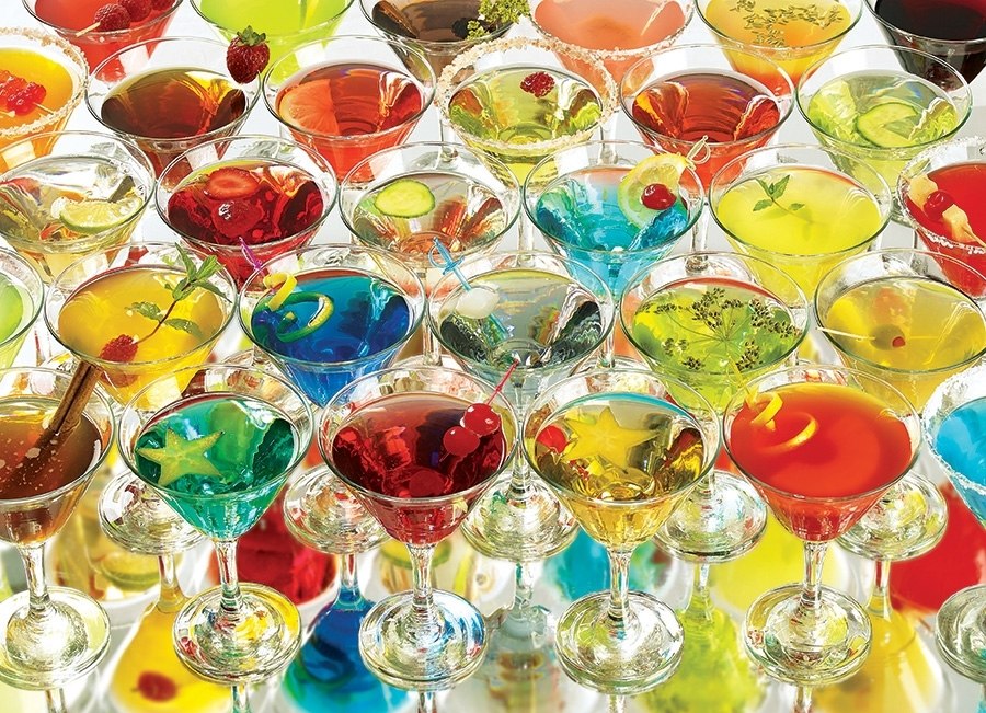 Martinis! - 1000pc Jigsaw Puzzle by Cobble Hill