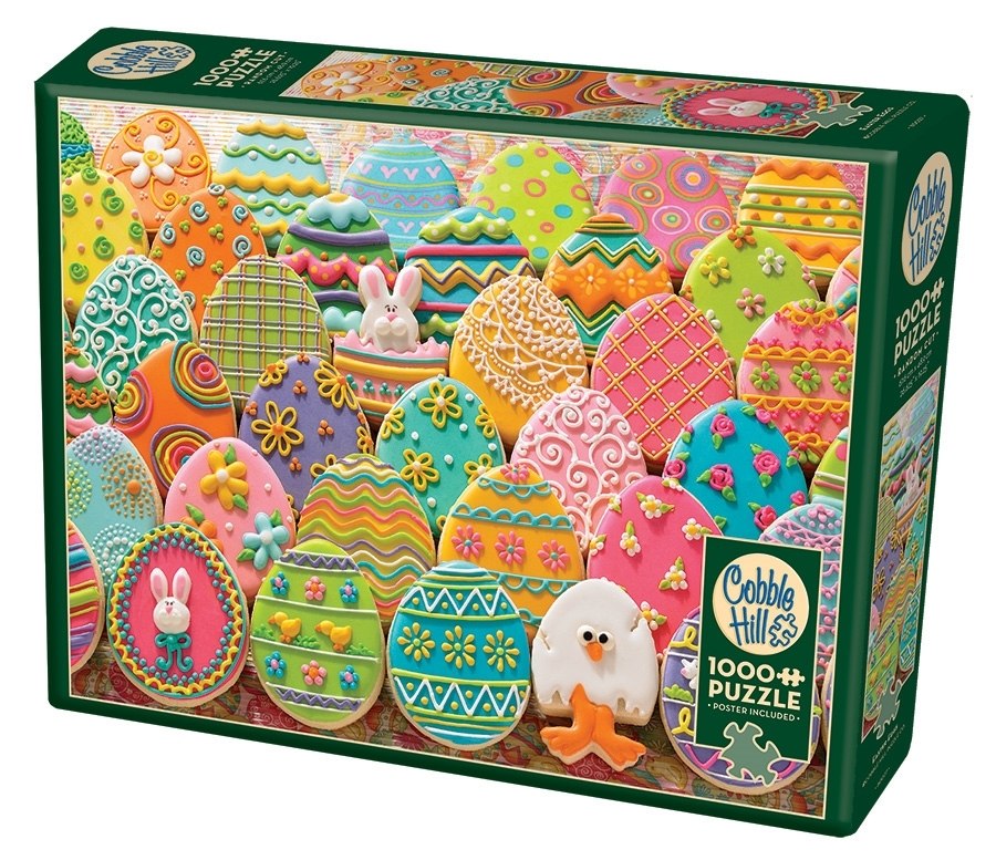 Easter Eggs - 1000pc Jigsaw Puzzle by Cobble Hill  			  					NEW - image 3