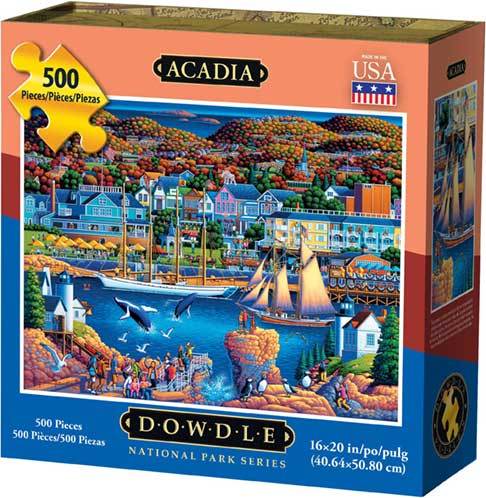 Acadia National Park - 500pc Jigsaw Puzzle by Dowdle  			  					NEW - image 1