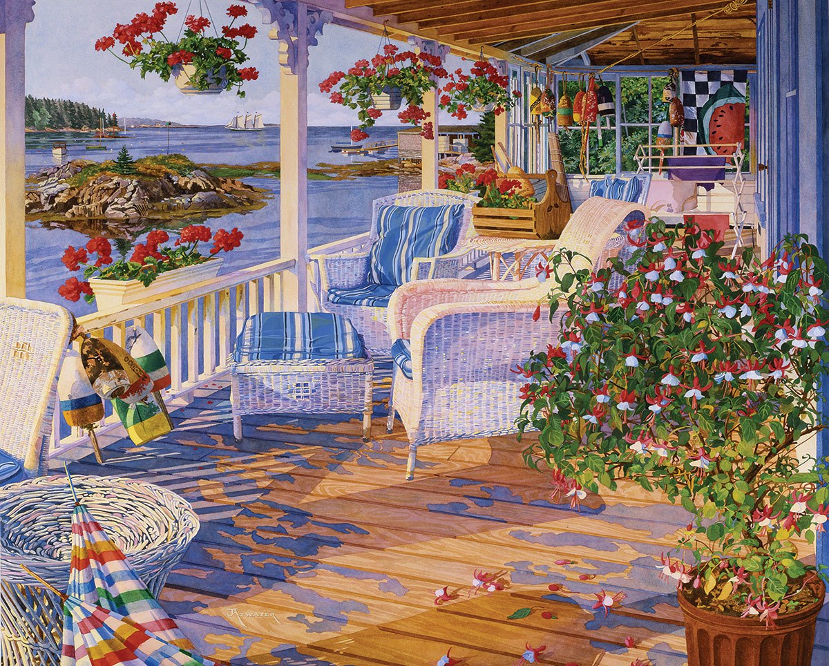 On the Water - 300pc EZ Grip Jigsaw Puzzle By White Mountain