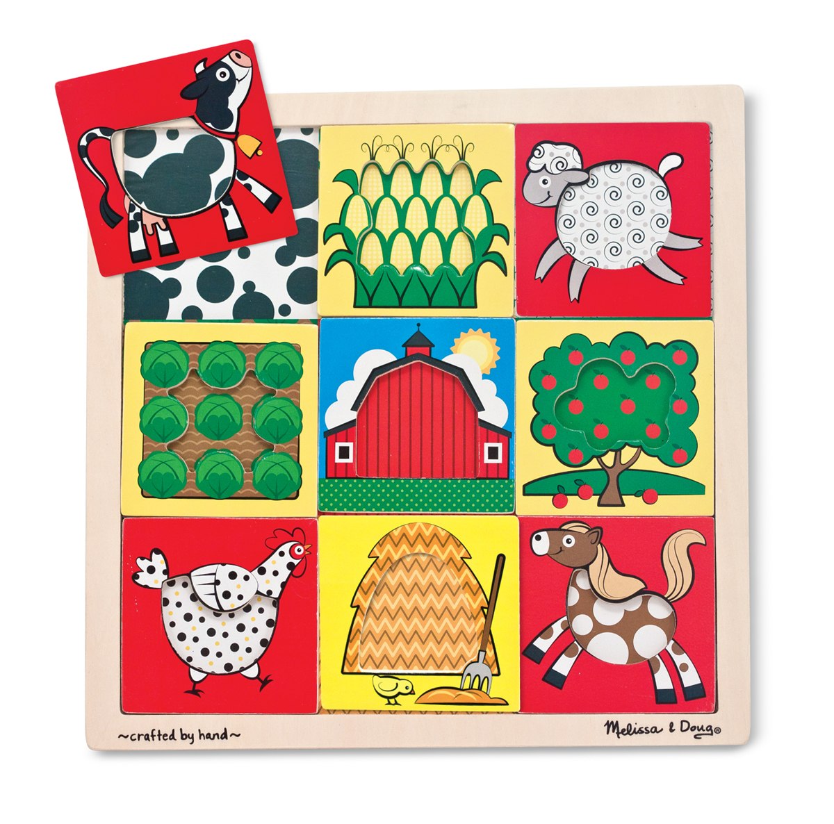Farm - Peek-Through Puzzle By Melissa & Doug