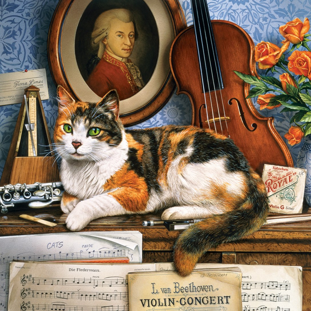 Catology: Gerschwin - 1000pc Jigsaw Puzzle by Masterpieces