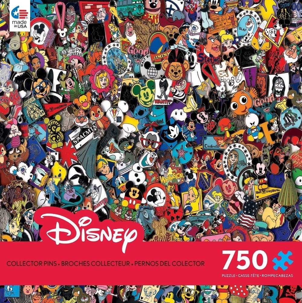 Disney Pins - 750pc Jigsaw Puzzle by Ceaco