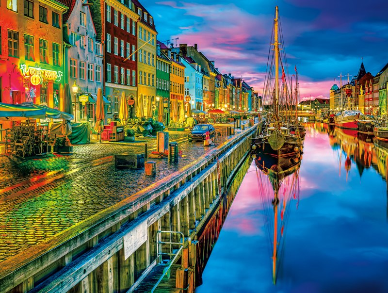 Copenhagen - 750pc Jigsaw Puzzle by Buffalo Games