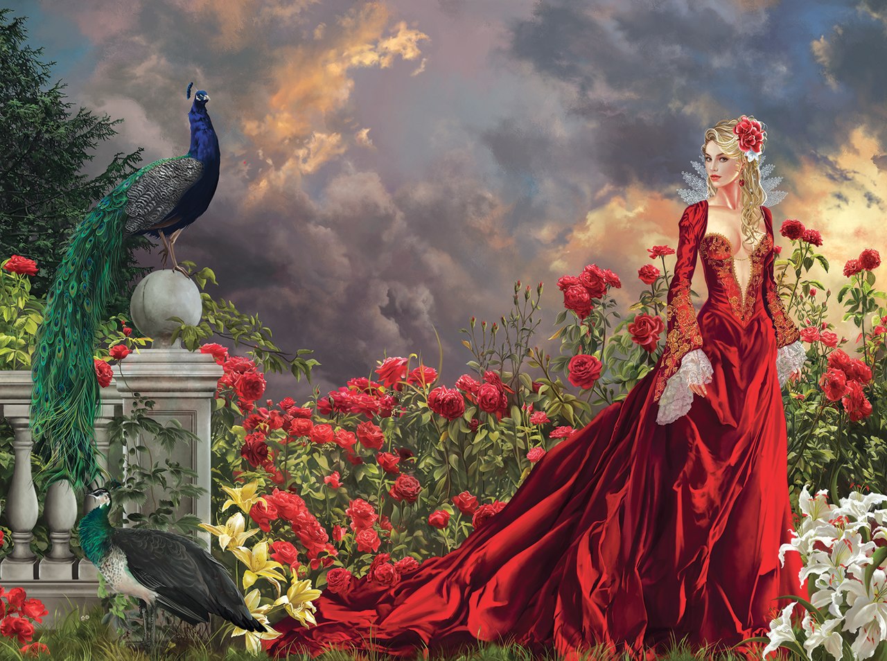 Concubine - 1000pc Jigsaw Puzzle By Sunsout  			  					NEW