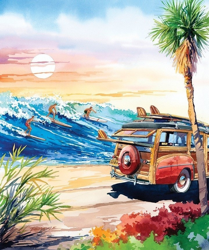 Endless Summer - 1000pc Jigsaw Puzzle by Lafayette Puzzle Factory