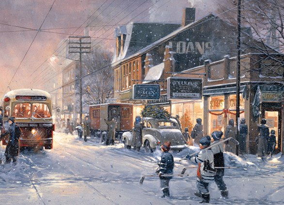 Hockey Night - 275pc Jigsaw Puzzle By Cobble Hill