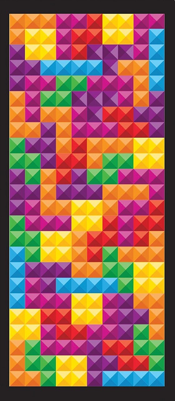 Tetris® Tetrimino Tangle - 108 piece Jigsaw Puzzle By Masterpieces - image 1