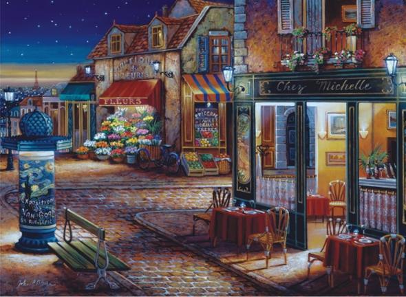 Starry Night - 1000pc Jigsaw Puzzle by Anatolian