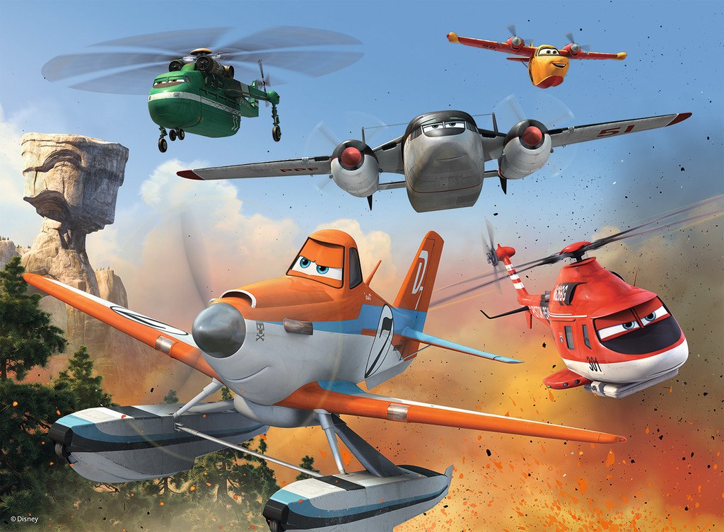 Pixar: Fire & Rescue: Fighting the Fire - 100pc XXL by Ravensburger