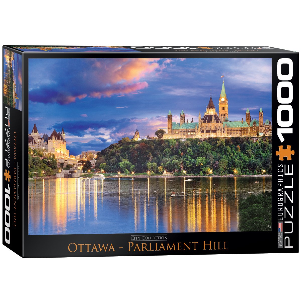 Ottawa - 1000pc Jigsaw Puzzle by Eurographics