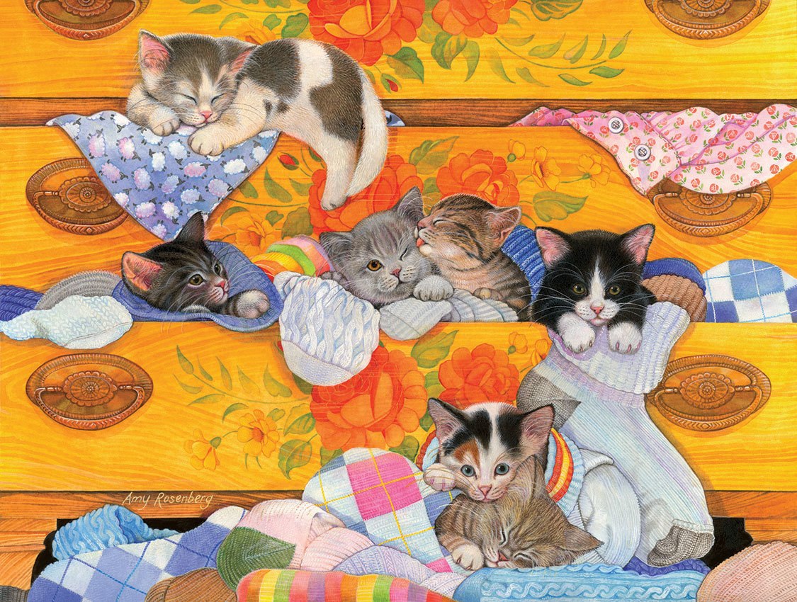 Cozy Dresser - 500pc Jigsaw Puzzle by SunsOut