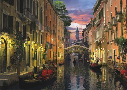 Venice at Dusk - 3000pc Jigsaw Puzzle by Anatolian