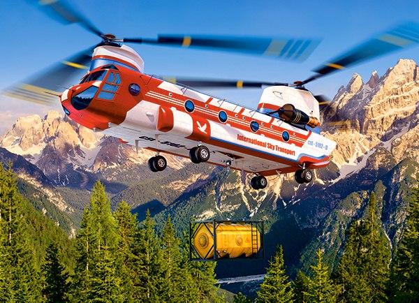 Sky Transport - 300pc Jigsaw Puzzle By Castorland