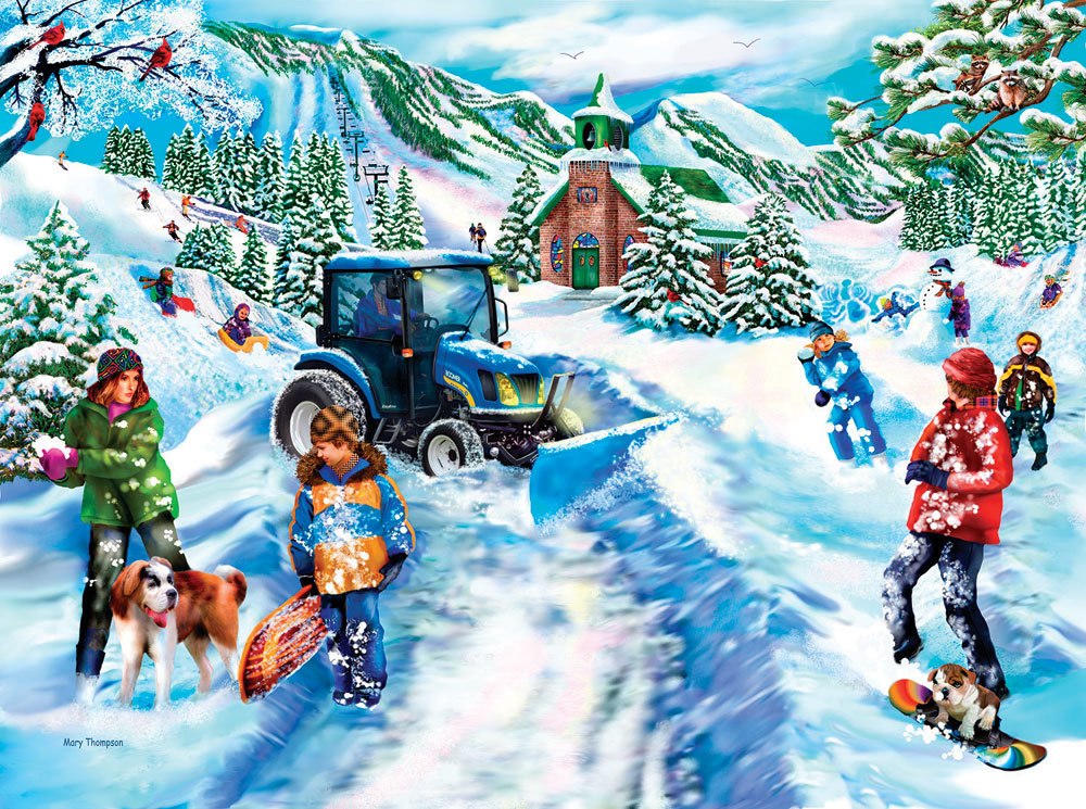 Clearing the Way - 1000pc Jigsaw Puzzle By Sunsout