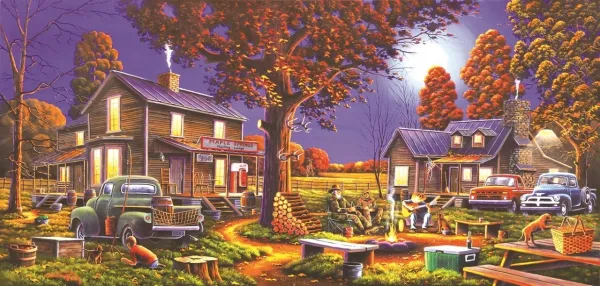 Maple Spring Retreat - 1000pc Jigsaw Puzzle By Sunsout