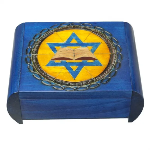 Star of David with Torah - Secret Box