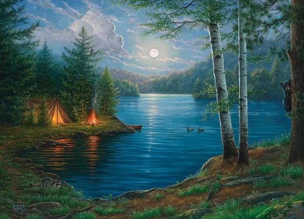 Summer Night - 1000pc Jigsaw Puzzle by Cobble Hill