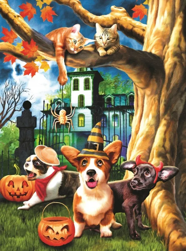 Halloween Hijinks - 1000pc Jigsaw Puzzle By Sunsout