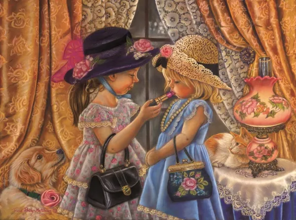 Playing Dress Up - 1000pc Jigsaw Puzzle By Sunsout