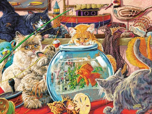 Somethings Fishy - 300pc Jigsaw Puzzle By Sunsout