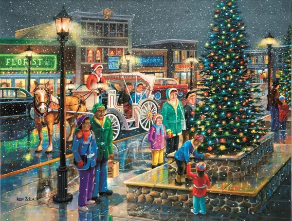 Holiday Lights - 500pc Jigsaw Puzzle By Sunsout