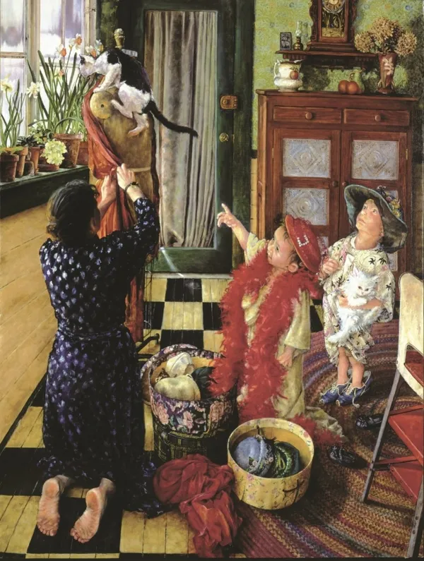 Dressing Up - 300pc Jigsaw Puzzle By Sunsout