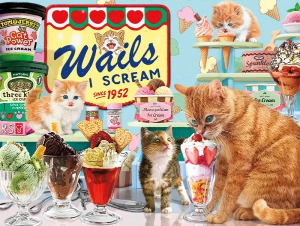 Ice Cream Raiders - 750pc Jigsaw Puzzle by Buffalo Games