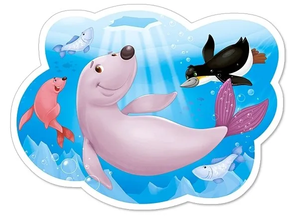 Life under the Arctic Ice - 15pc Jigsaw Puzzle By Castorland