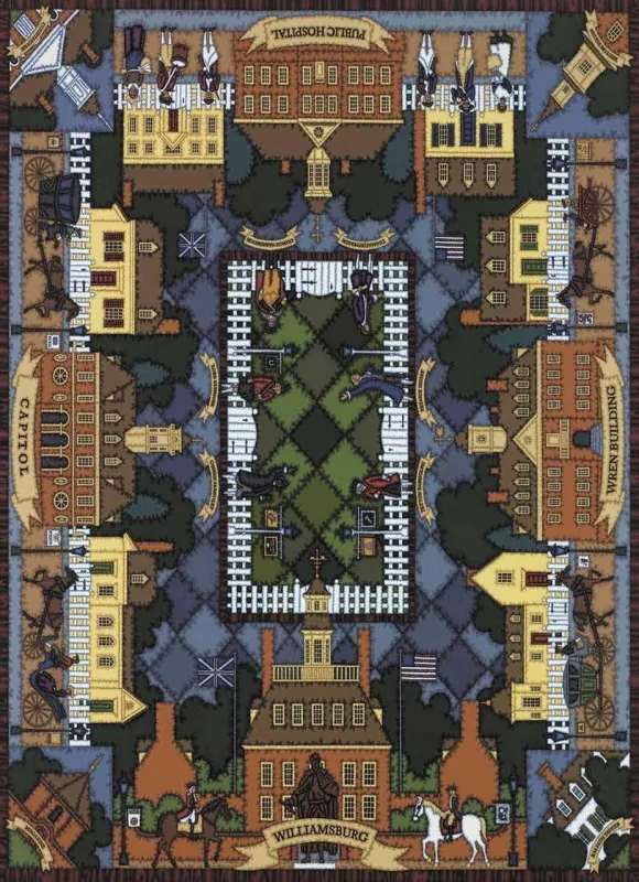 Williamsburg Quilt - 500pc Jigsaw Puzzle by Dowdle