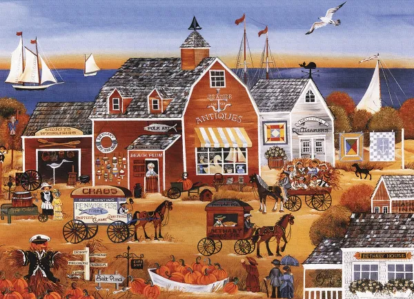 Dyer: Seaside Antiques - 300pc Jigsaw Puzzle by Eurographics