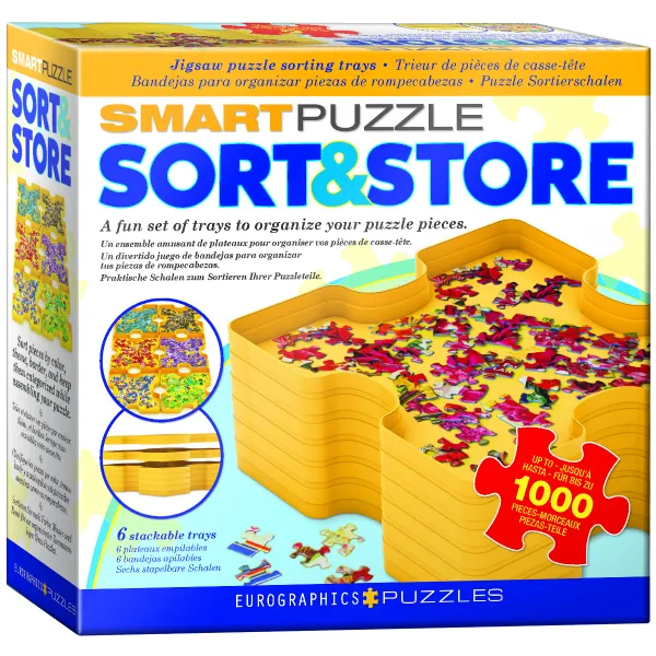 Sort & Store Tray Set - Jigsaw Accessory by Eurographics