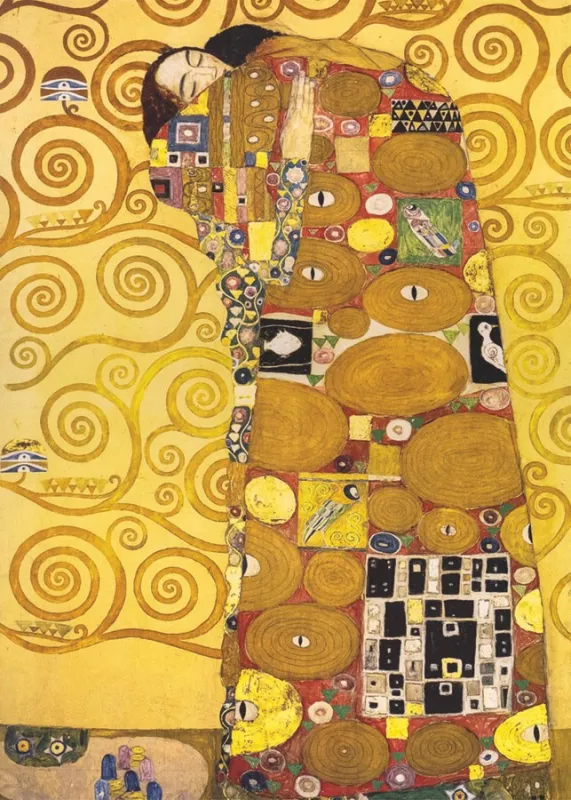 Klimt: Fulfillment - 1000pc Jigsaw Puzzle By D-Toys