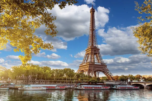 Eiffel Tower - 1000pc Jigsaw Puzzle By D-Toys