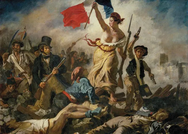 Delacroix: Liberty Leading the People - 1000pc Jigsaw Puzzle By D-Toys