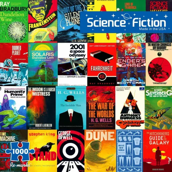 Science Fiction - 1000pc Jigsaw Puzzle By Re-marks