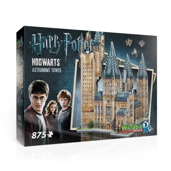 Hogwarts Astronomy Tower - 875pc 3D Puzzle by Wrebbit