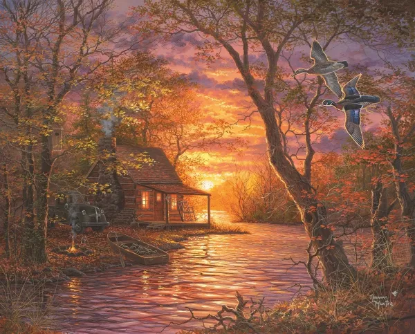 Duck Camp - 1000pc Jigsaw Puzzle By Springbok