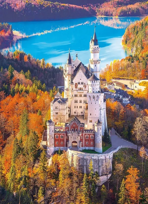 Neuschwanstein - 1000pc Jigsaw Puzzle by Clementoni