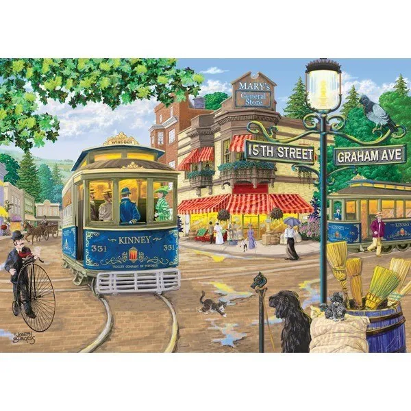 Main Streets: Mary General Store - 1000pc Jigsaw Puzzle by Holdson